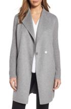 Women's Kenneth Cole New York Double Face Coat - Grey