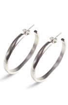 Women's 31 Bits Chunky Silk Hoop Earrings
