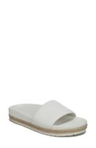 Women's Vince Aurelia Slide Sandal M - White