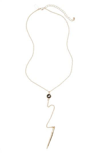 Women's Canvas Jewelry Y Necklace