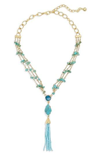 Women's Baublebar Marija Beaded Tassel Y-necklace