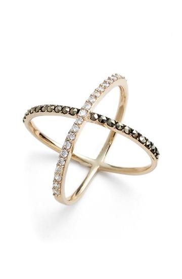 Women's Judith Jack 'rings & Things' Crossover Ring