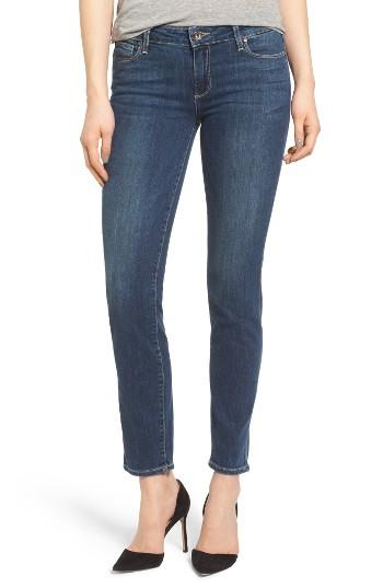 Women's Paige Legacy - Skyline Ankle Peg Skinny Jeans - Blue
