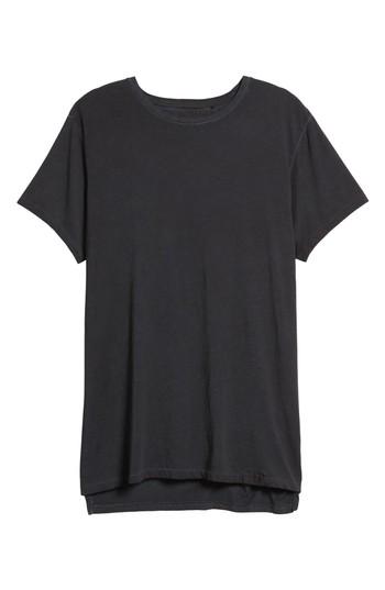 Men's Scotch & Soda Classic Oil Wash Jersey T-shirt, Size - Black