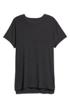 Men's Scotch & Soda Classic Oil Wash Jersey T-shirt, Size - Black