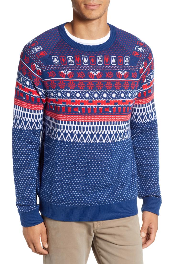 Men's Southern Tide Rendezvous Sweater - Blue