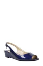 Women's J. Renee Alivia Slingback Sandal .5 Aa - Blue