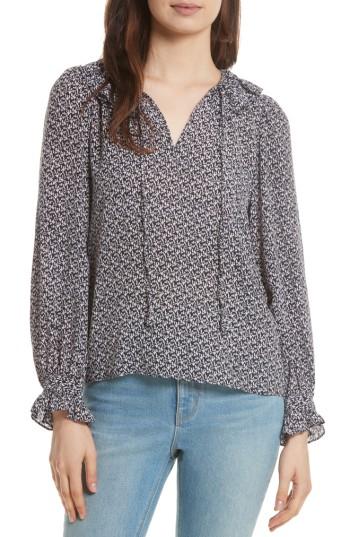 Women's Rebecca Taylor Static Print Blouse
