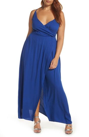 Women's Leith Faux Wrap Maxi Dress