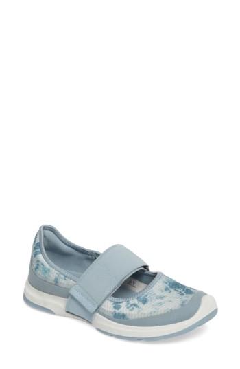 Women's Ecco Biom Amrap Mary Jane Band Flat -5.5us / 36eu - Blue