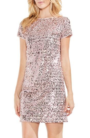 Women's Vince Camuto Paillette Sequin Minidress - Pink