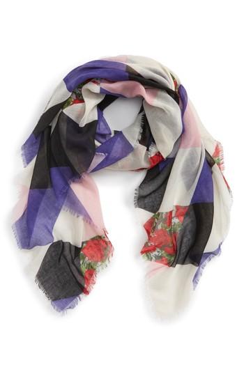 Women's Bp. Diamond Print Scarf