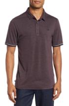 Men's Travis Mathew Duder Fit Pique Polo, Size Small - Red