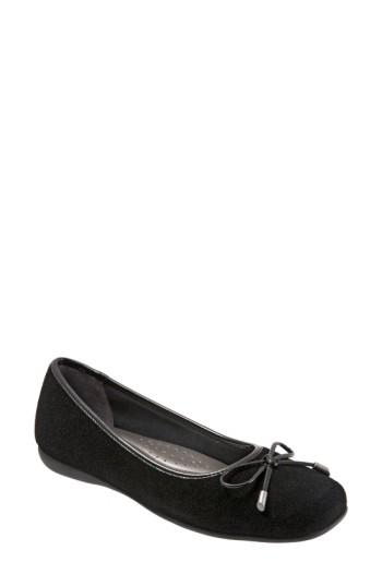 Women's Trotters 'sante' Flat .5 W - Black