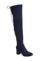 Women's Charles By Charles David Ollie Over The Knee Boot M - Blue