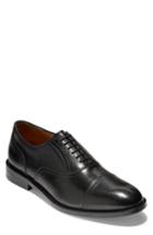 Men's Cole Haan American Classics Kneeland Cap Toe Oxford .5 E - Black