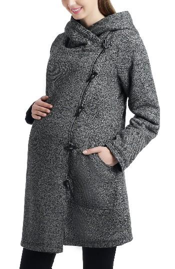 Women's Kimi And Kai Amy Hooded Maternity Sweatshirt Jacket