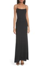 Women's Grey Jason Wu Pinstripe Wool Knit Dress