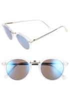 Women's Bp. Round Sunglasses - Clear/ Blue