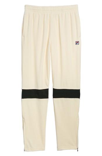 Men's Fila Marcus Track Pants, Size - Ivory