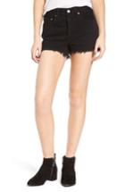 Women's Levi's 501 High Rise Denim Shorts - Black