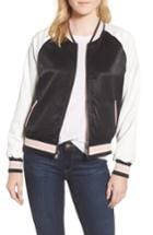 Women's Cupcakes And Cashmere Donya Reversible Bomber Jacket - Pink