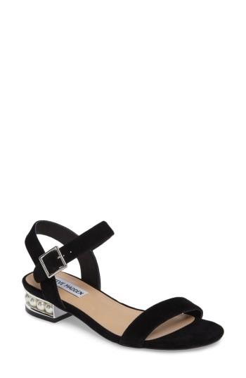 Women's Steve Madden Embellished Sandal M - Black