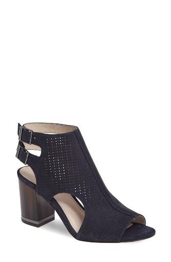 Women's Louise Et Cie 'vanita' Block Heel Bootie .5 M - Blue