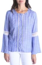Women's Kut From The Kloth Vienna Peasant Top - Blue