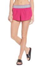 Women's Ivy Park Logo Elastic Runner Shorts, Size - Pink
