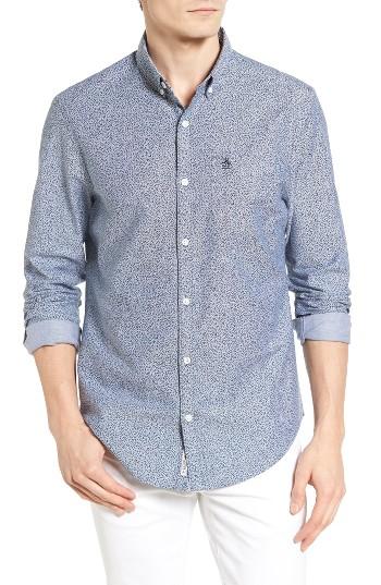 Men's Original Penguin Floral Print Oxford Shirt