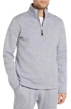 Men's Reigning Champ Quarter Zip Tiger Fleece Pullover - White