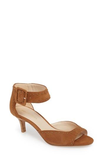 Women's Pelle Moda 'berlin' Sandal .5 M - Brown