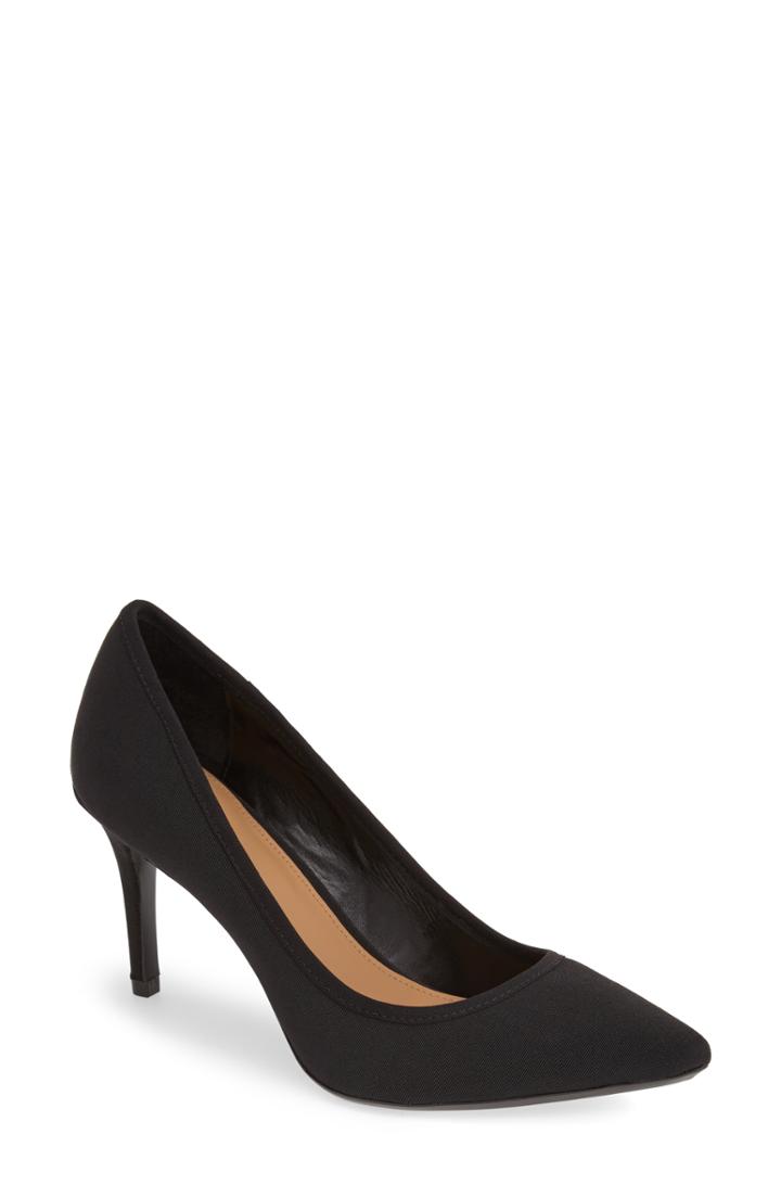 Women's Calvin Klein 'gayle' Pointy Toe Pump W - Black