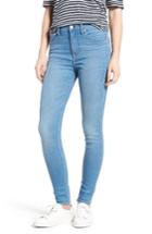 Women's Madewell High Rise Skinny Jeans - Blue