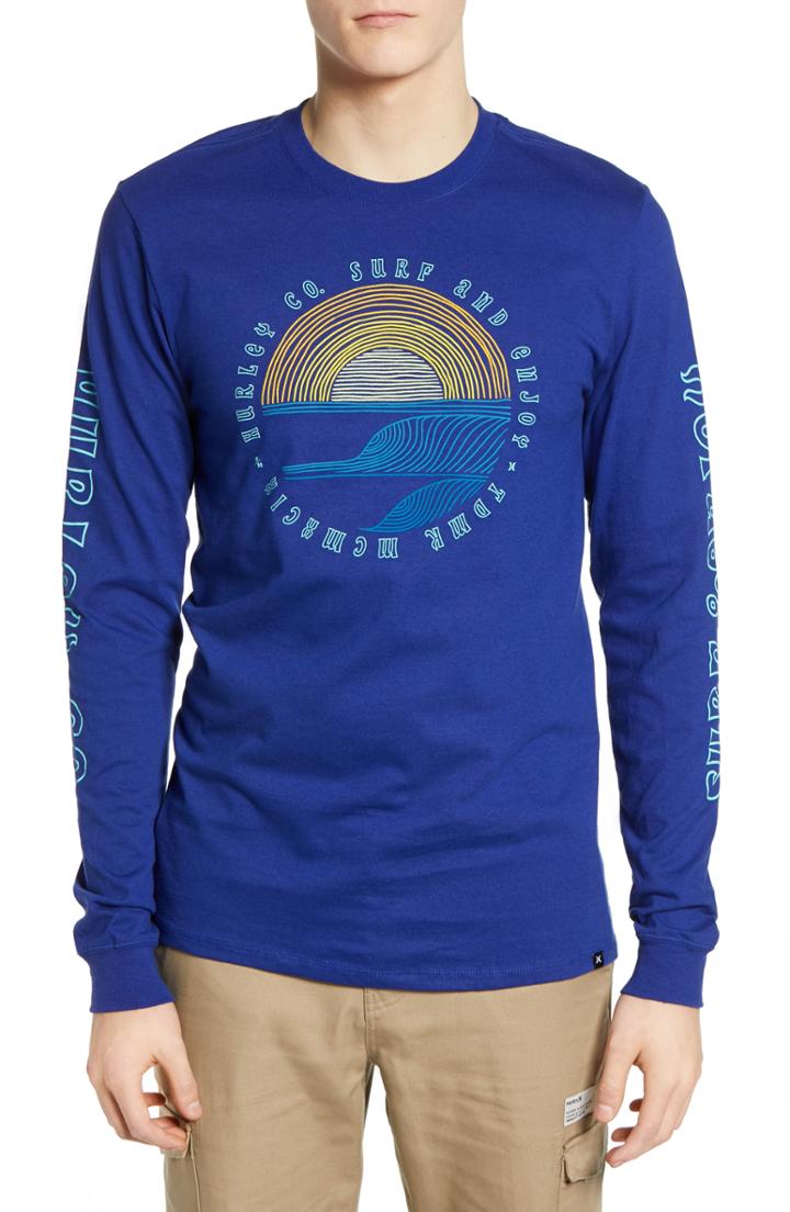 Men's Hurley Core Pennant Graphic T-shirt - Blue