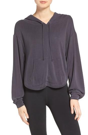 Women's Free People Back Into It Cutout Hoodie