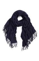 Men's Canada Goose Woven Wool Scarf, Size - Blue