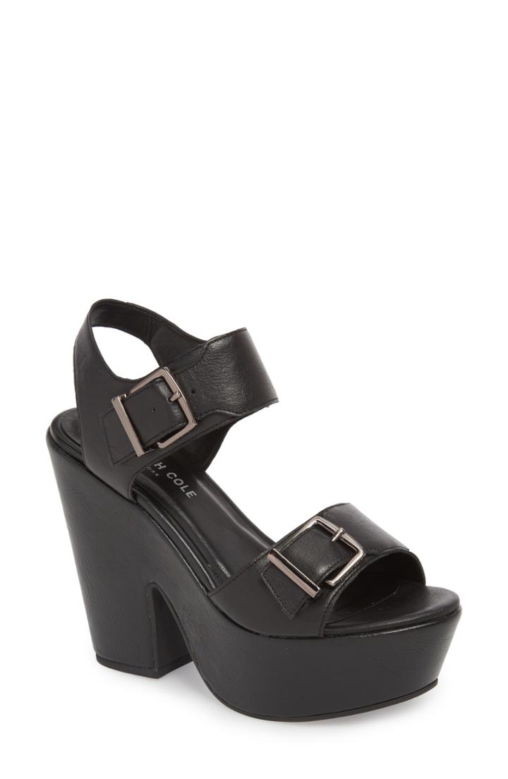 Women's Kenneth Cole New York Shayla Platform Sandal .5 M - Black