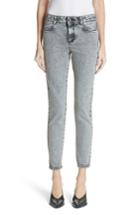 Women's Stella Mccartney Acid Wash Skinny Jeans - Grey