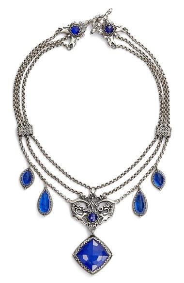Women's Konstantino Andromeda Lapis Frontal Necklace