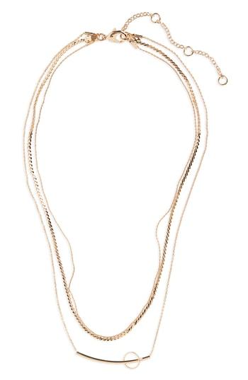 Women's Bp. 3-layer Bar Necklace