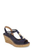 Women's Toni Pons Sitges Espadrille Sandal -9.5us / 40eu - Blue