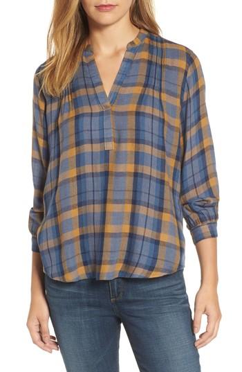 Women's Lucky Brand Plaid Top