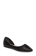 Women's Callisto Swiftye Half D'orsay Flat M - Black