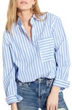 Women's Ayr The Deep End Stripe Shirt - Blue