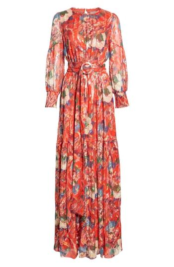 Women's Ba & Sh Jasper Belted Floral Maxi Dress