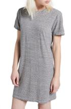 Women's Current/elliott The Beatnik T-shirt Dress - Grey