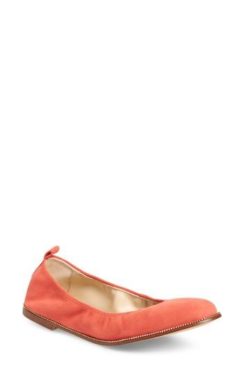 Women's Botkier Mason Ballet Flat .5 M - Coral