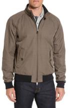 Men's Baracuta G9 Waterproof Wool Blend Harrington Jacket - Beige